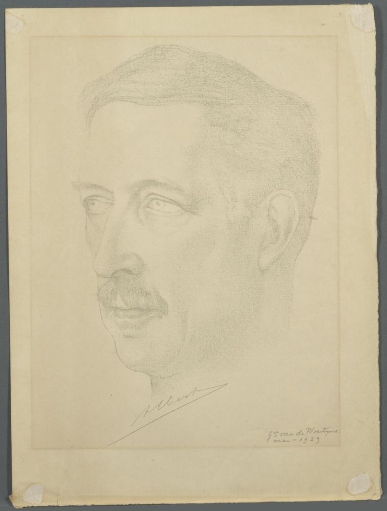 Portret van koning Albert I