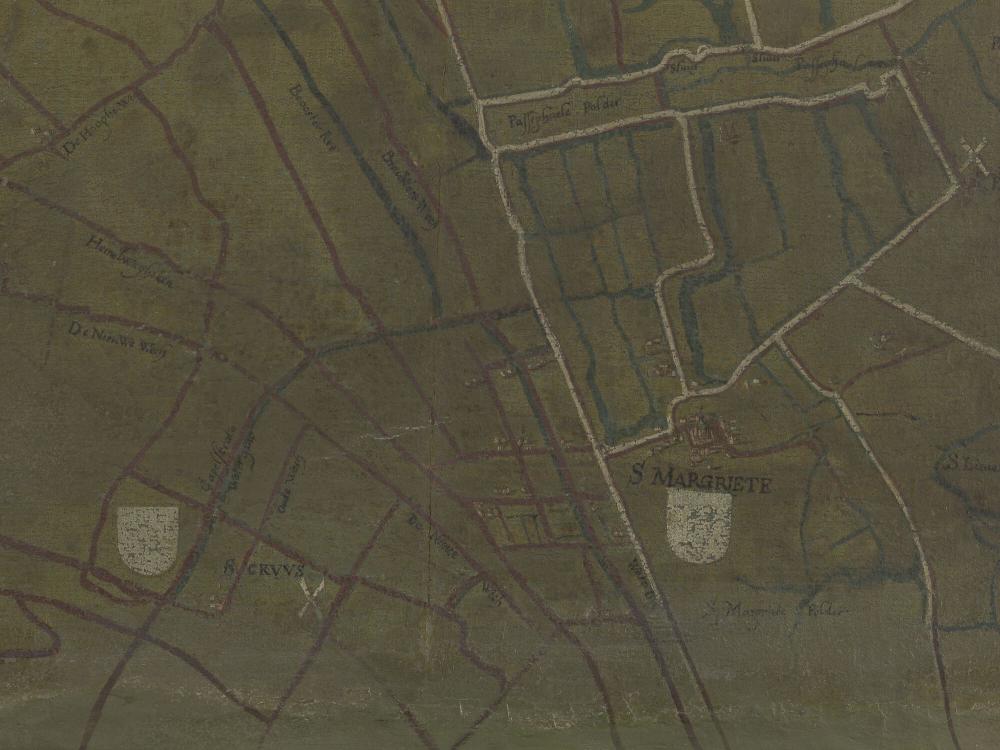 Kaart van het Brugse Vrije