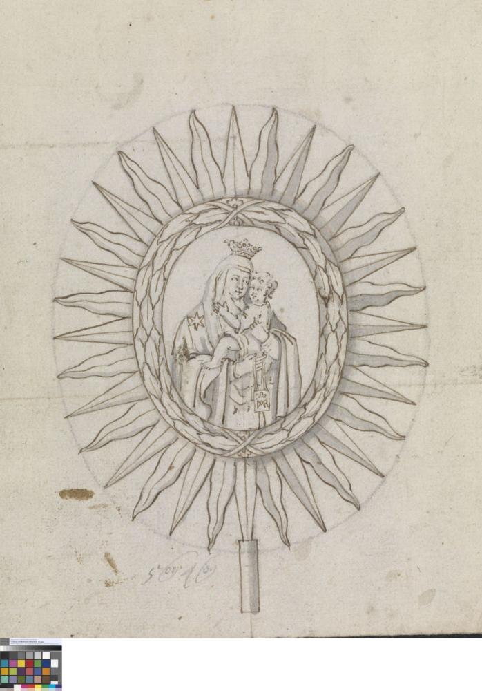 Madonna in een stralenkrans
