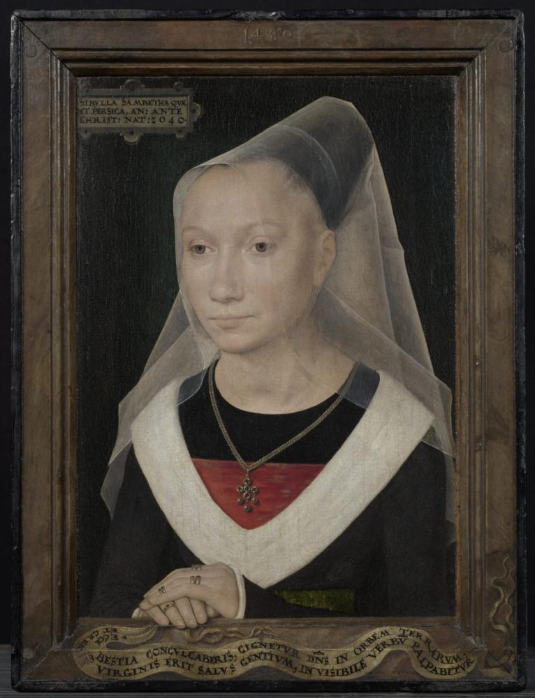 Portret van een jonge vrouw of Sibylla Sambetha