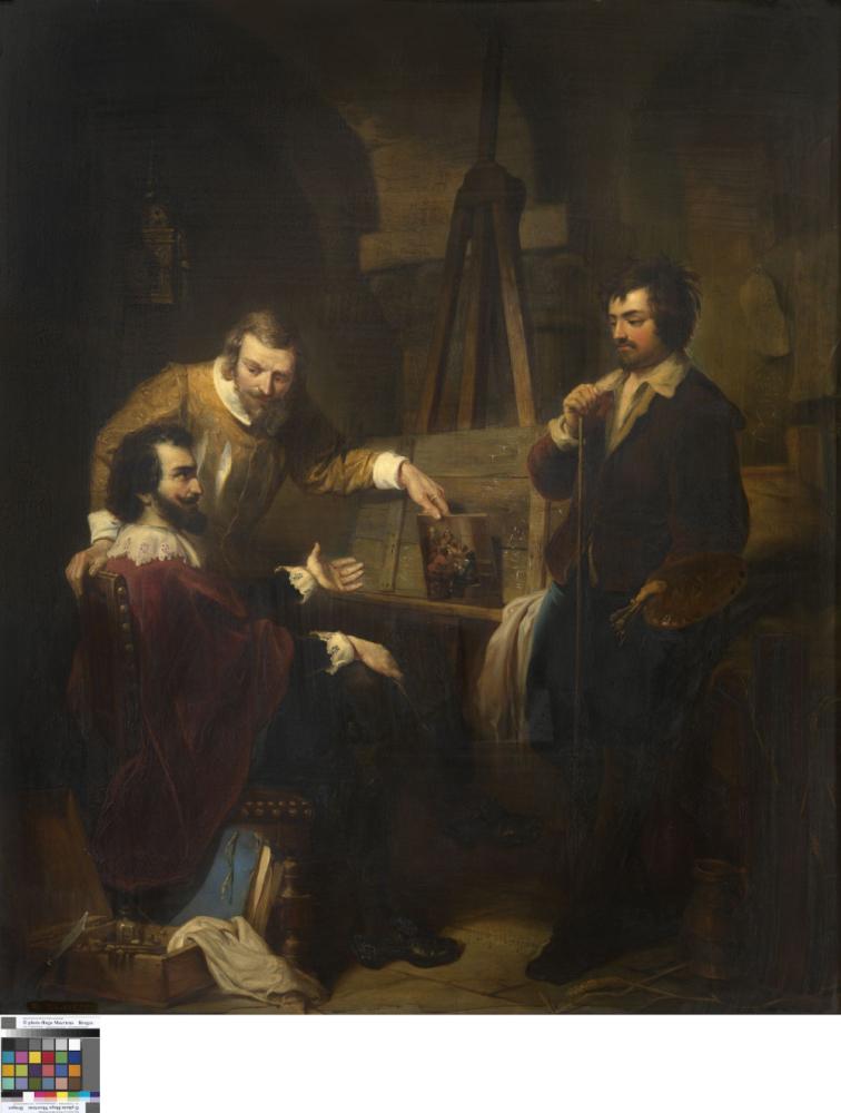 Peter Paul Rubens bezoekt Adriaen Brouwer in de Citadel van Antwerpen
