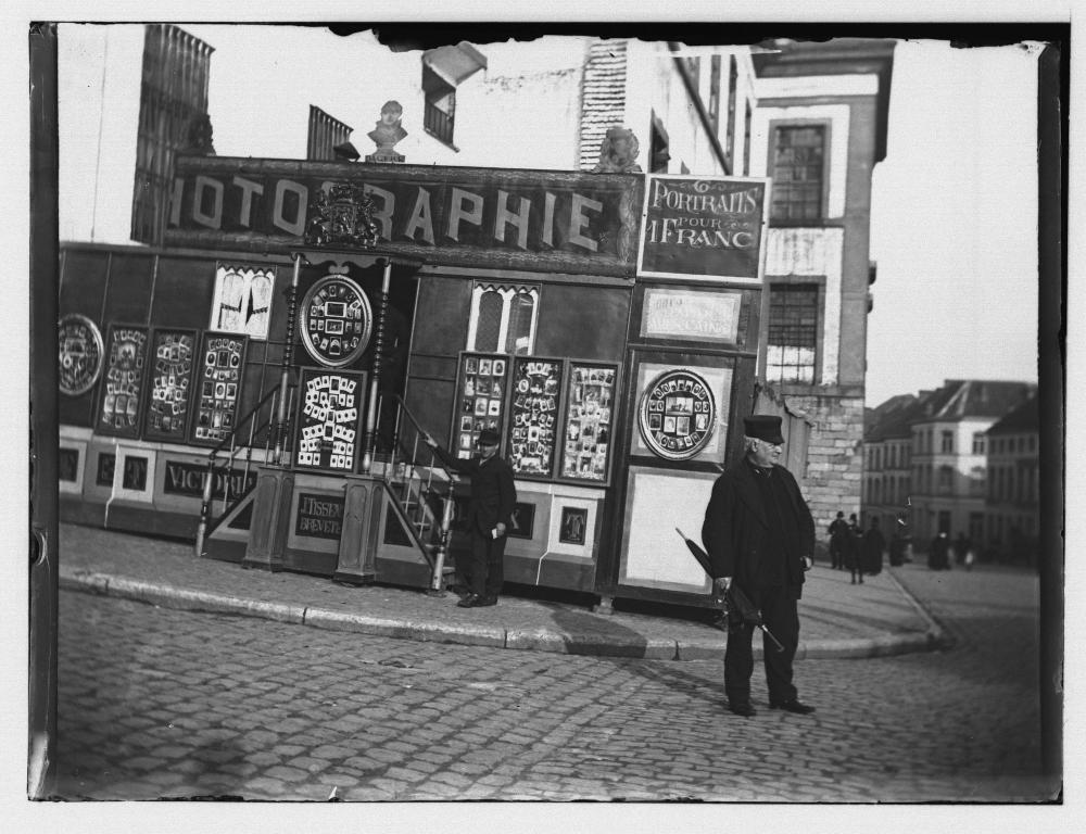 De fotobarak van J Tissens op de Gentse foor