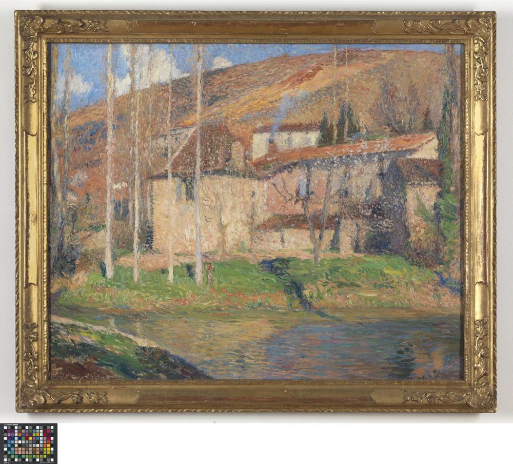 Gezicht op Labastide-du-Vert (Midi-Pyrénées)