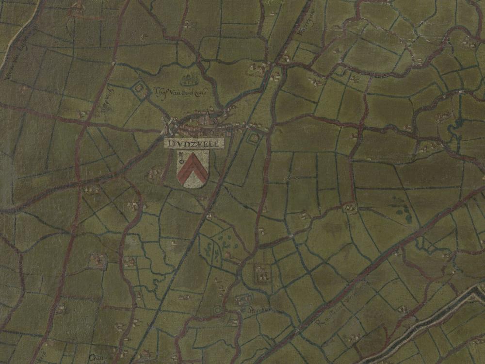 Kaart van het Brugse Vrije