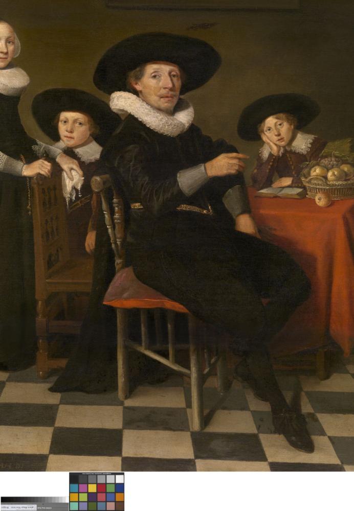 Portret van een familie