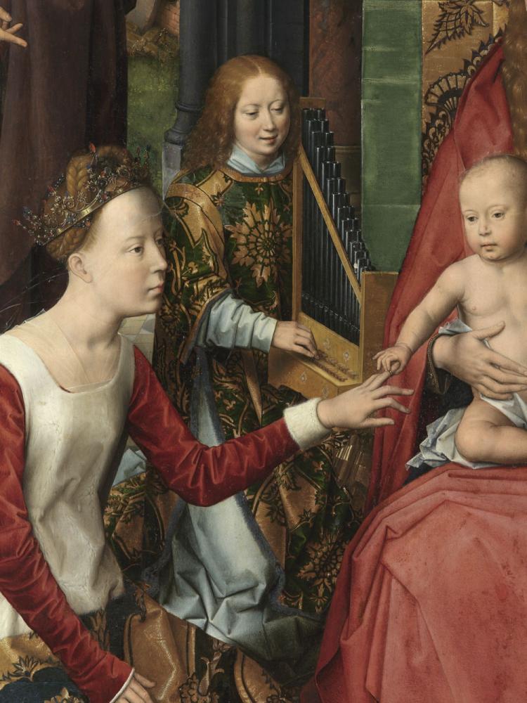 Triptiek van Johannes de Doper en Johannes de Evangelist.