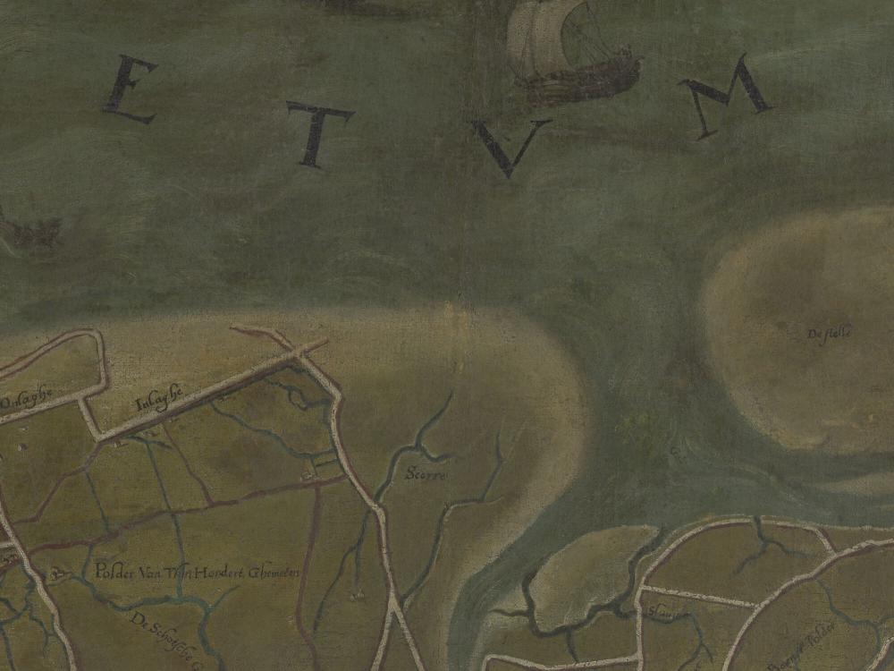 Kaart van het Brugse Vrije