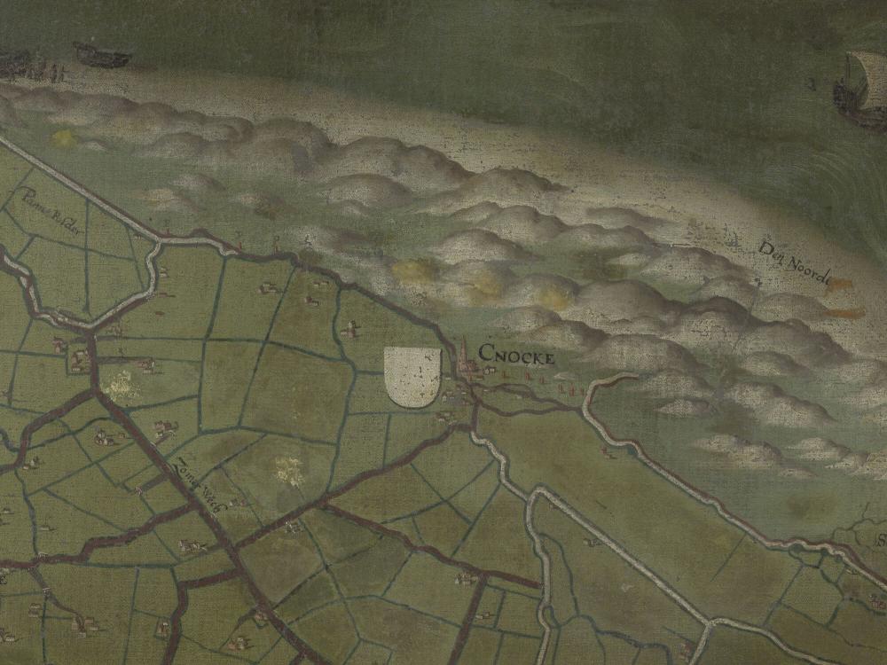 Kaart van het Brugse Vrije
