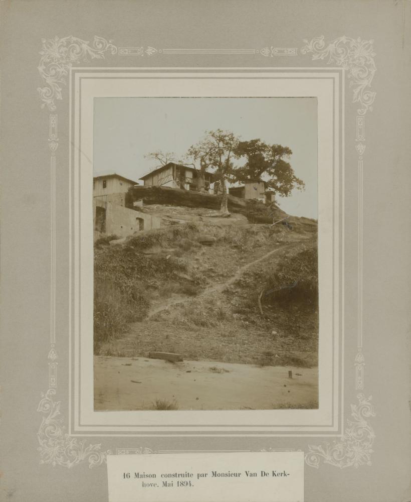 Aanleg spoorweg in Congo