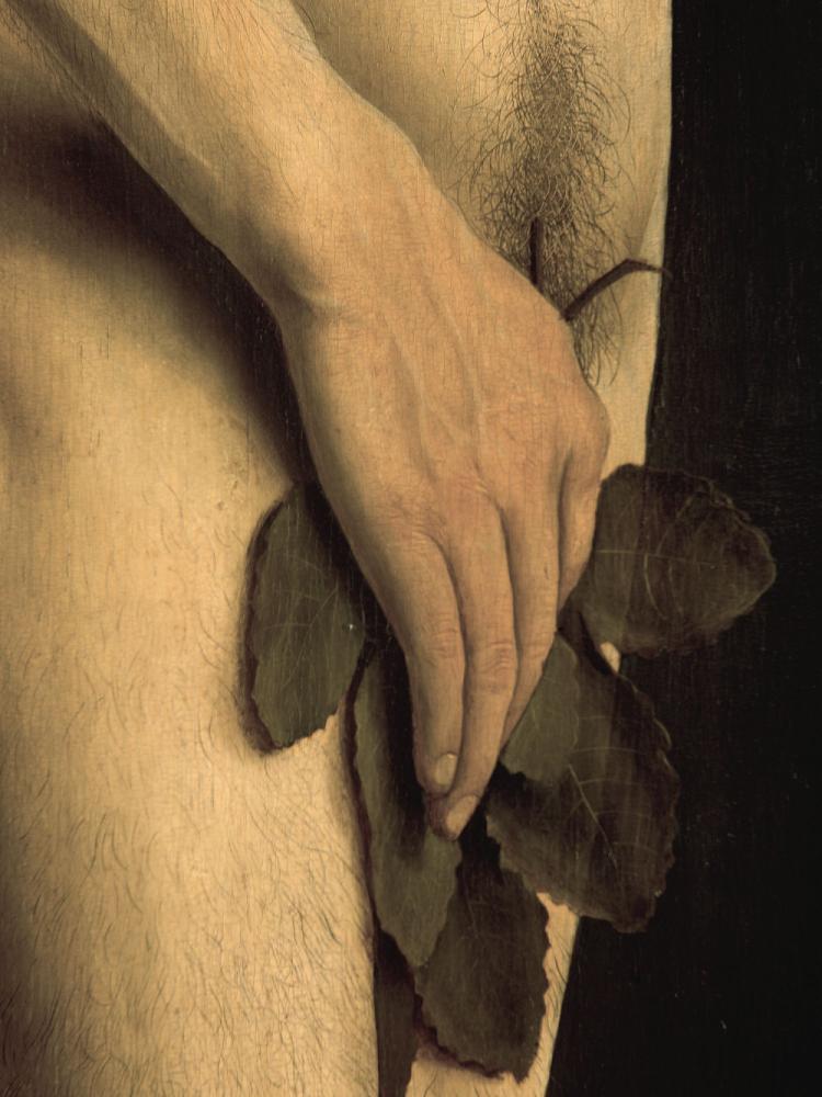 het Lam Gods: detail uit Paneel Adam