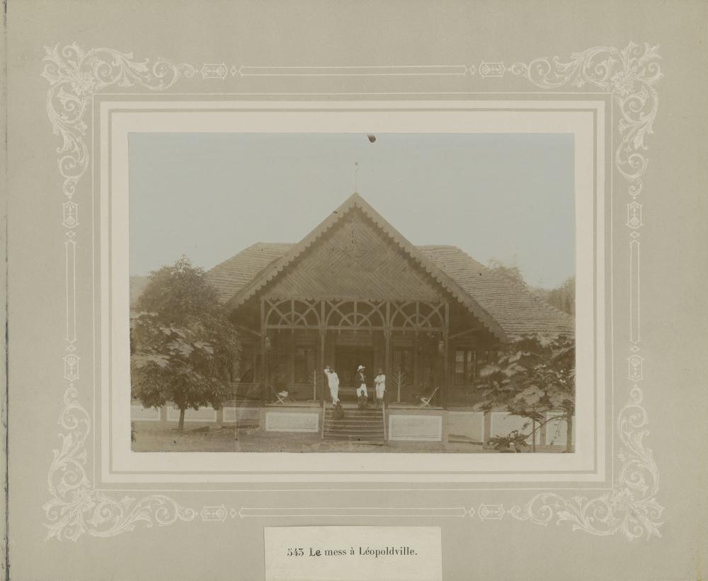 Aanleg spoorweg in Congo