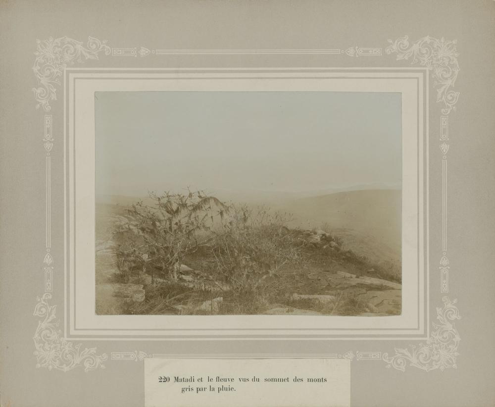Aanleg spoorweg in Congo
