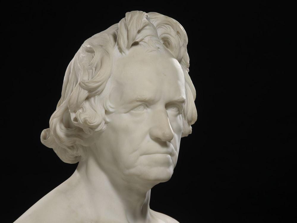 De beeldhouwer Christian Daniel Rauch Detail