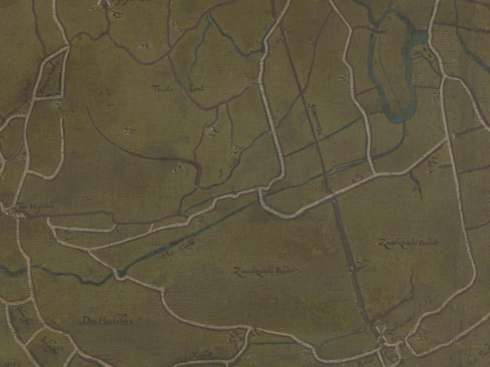 Kaart van het Brugse Vrije