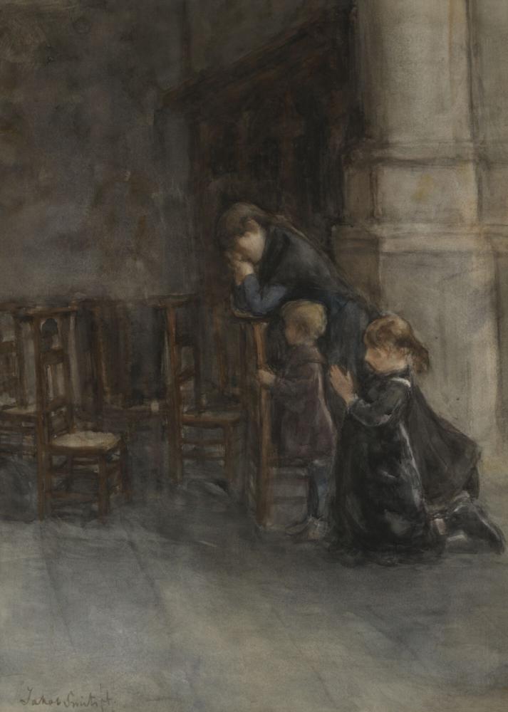 In de kerk
