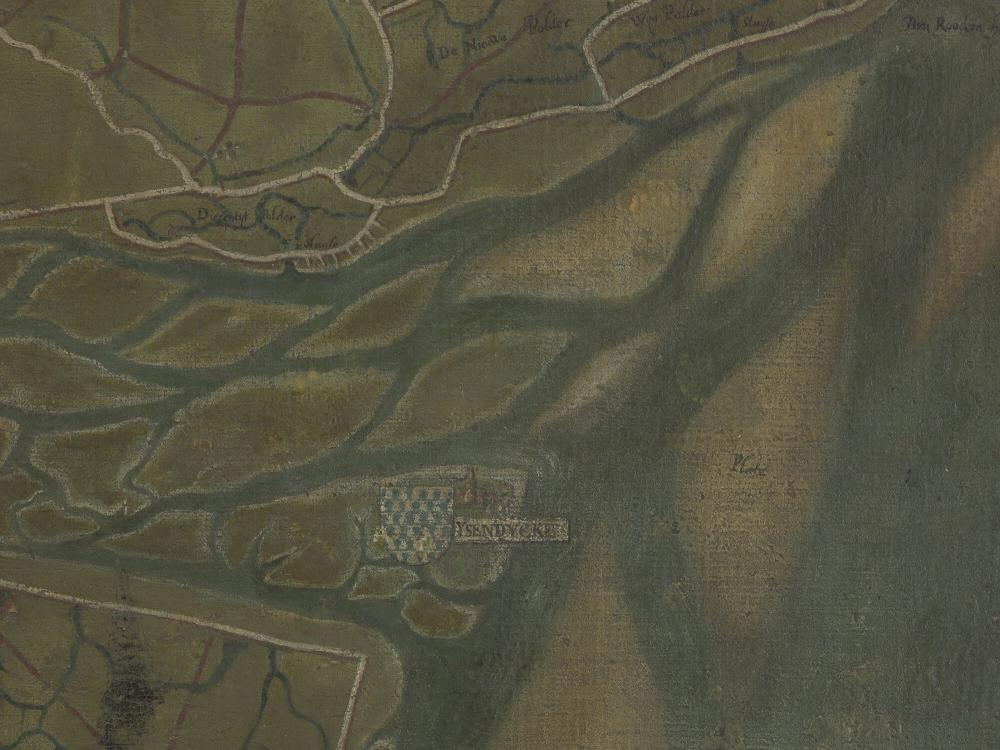 Kaart van het Brugse Vrije