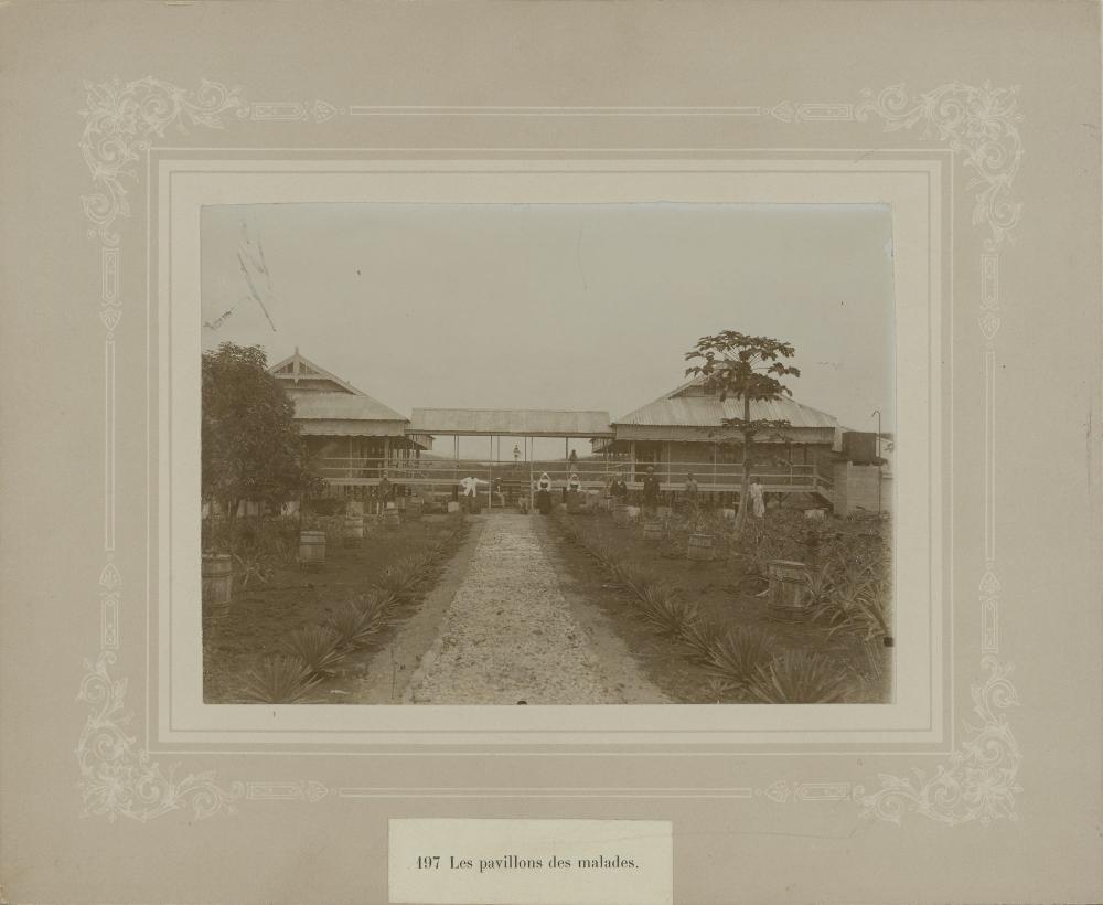 Aanleg spoorweg in Congo