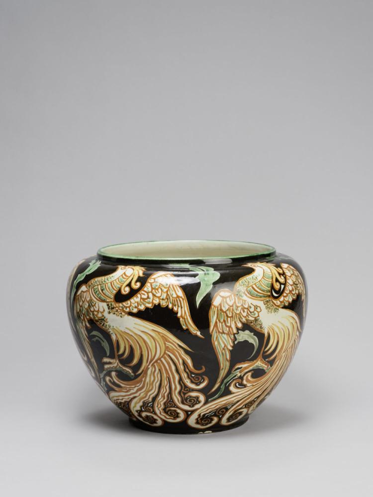 Cache-pot met feniksdecor