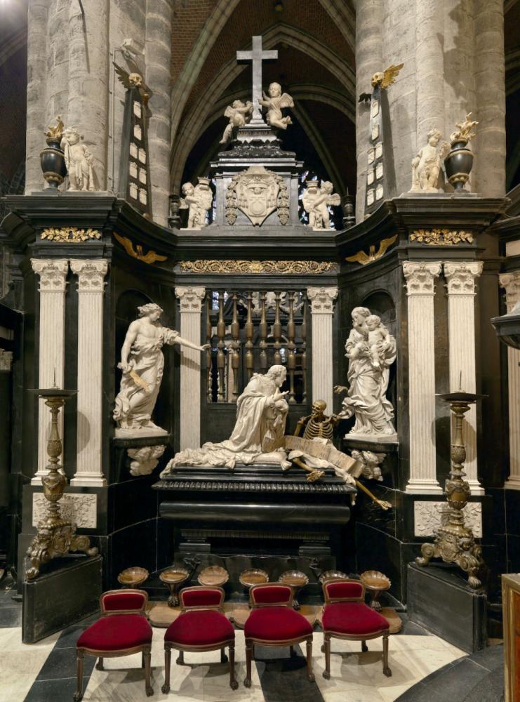 Praalgraf van Monseigneur Eugenius Albertus d' Allamont negende bisschop