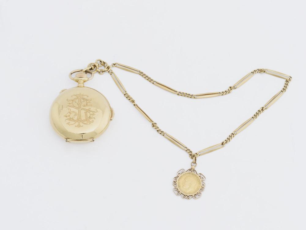 Zakhorloge met het monogram van Lodewijk Savonie