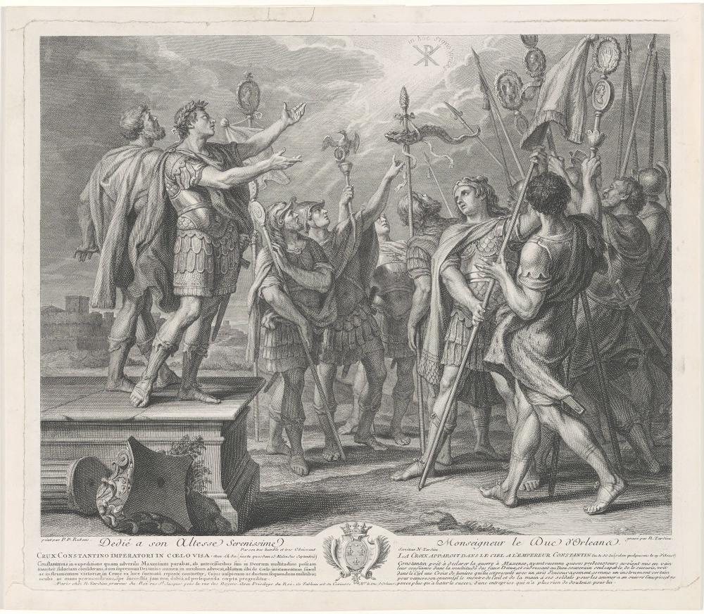 De verschijning van Christus' Naam aan Constantinus