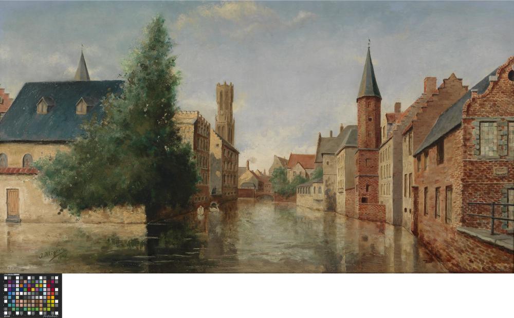 De Rozenhoedkaai in Brugge