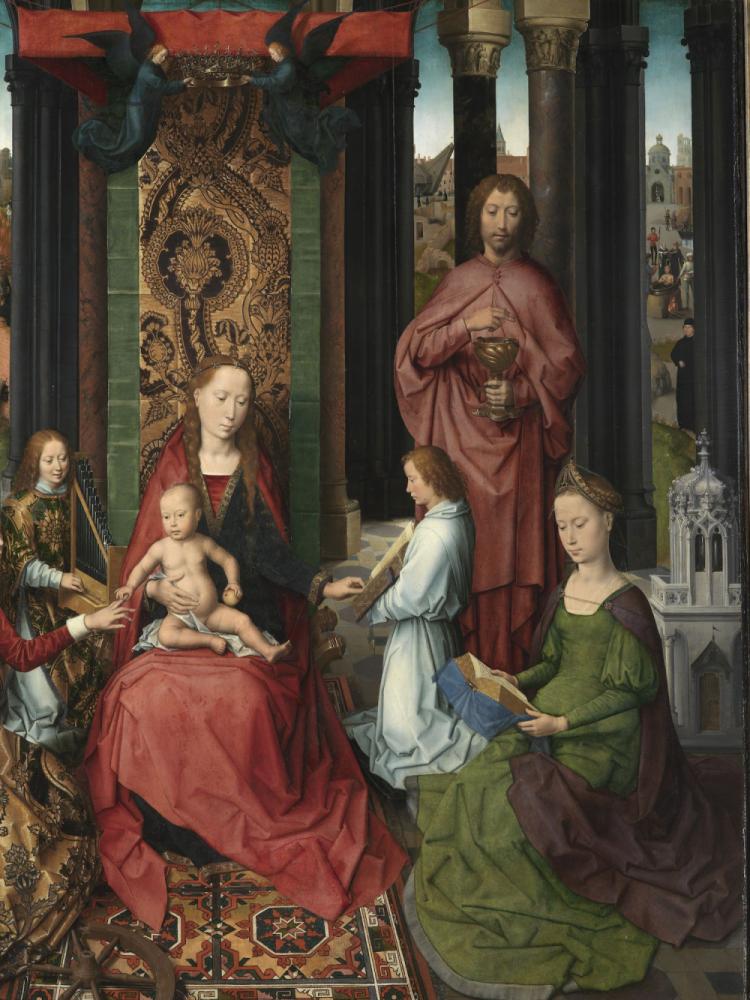 Triptiek van Johannes de Doper en Johannes de Evangelist