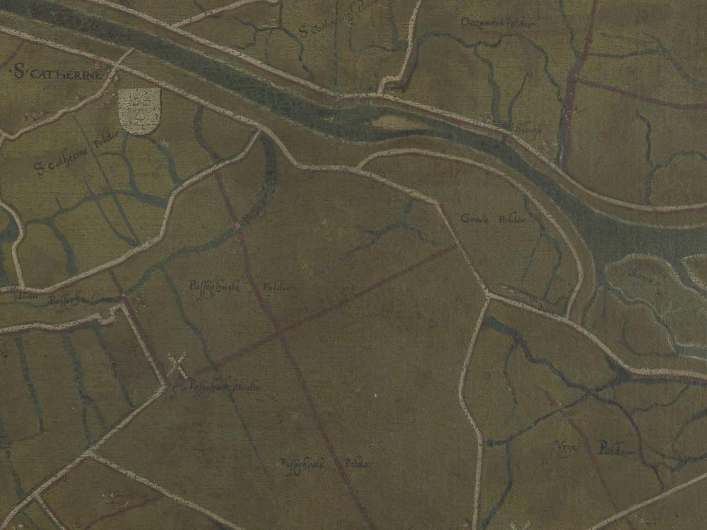 Kaart van het Brugse Vrije