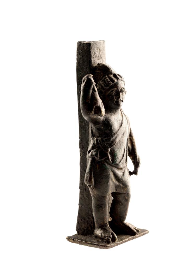 Volledige figurine van Attis in brons