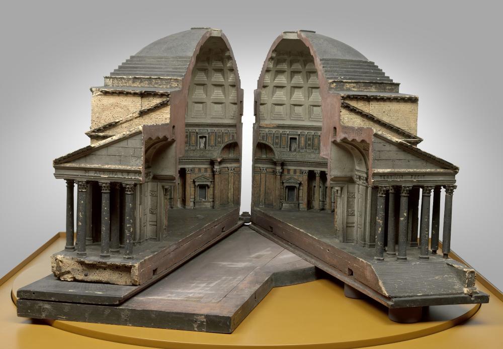 Kurkmaquette Pantheon