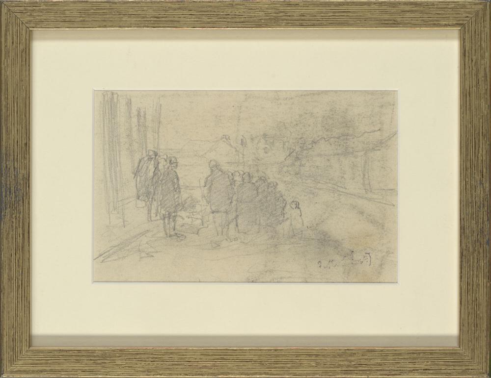 Landschap met figuren