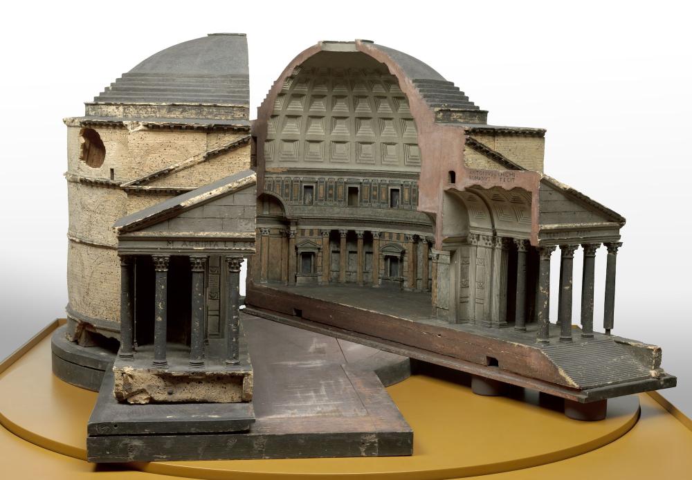 Kurkmaquette Pantheon