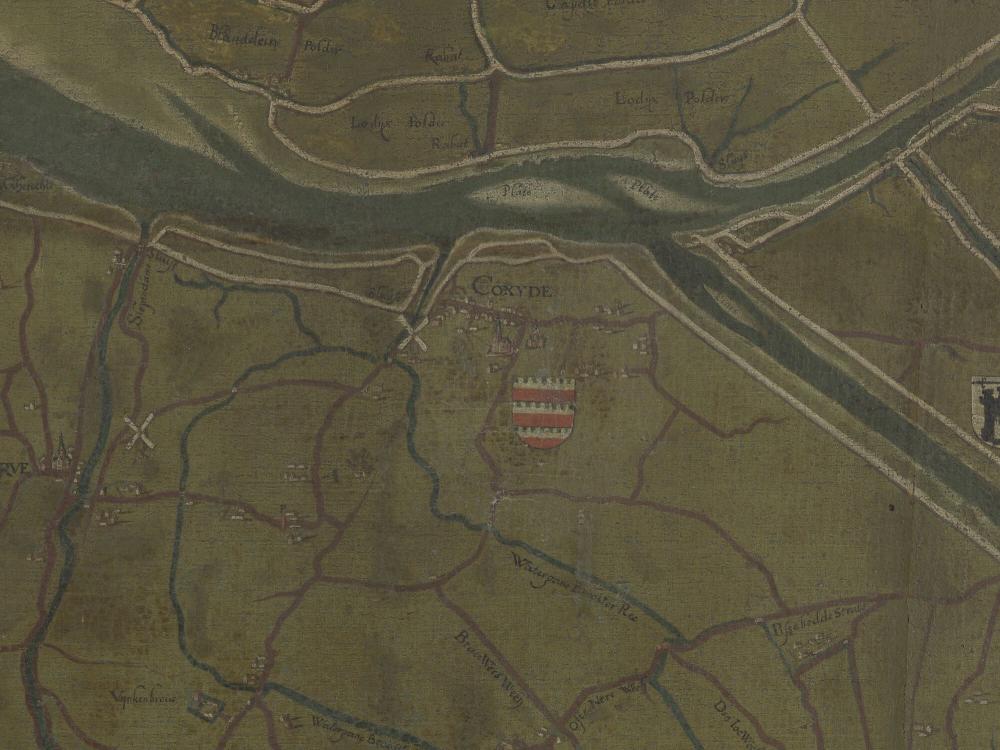 Kaart van het Brugse Vrije
