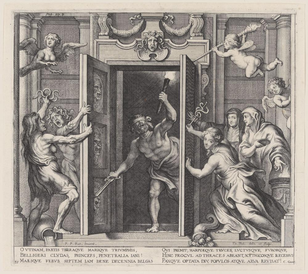 De Tweedracht opent Janus' Tempel