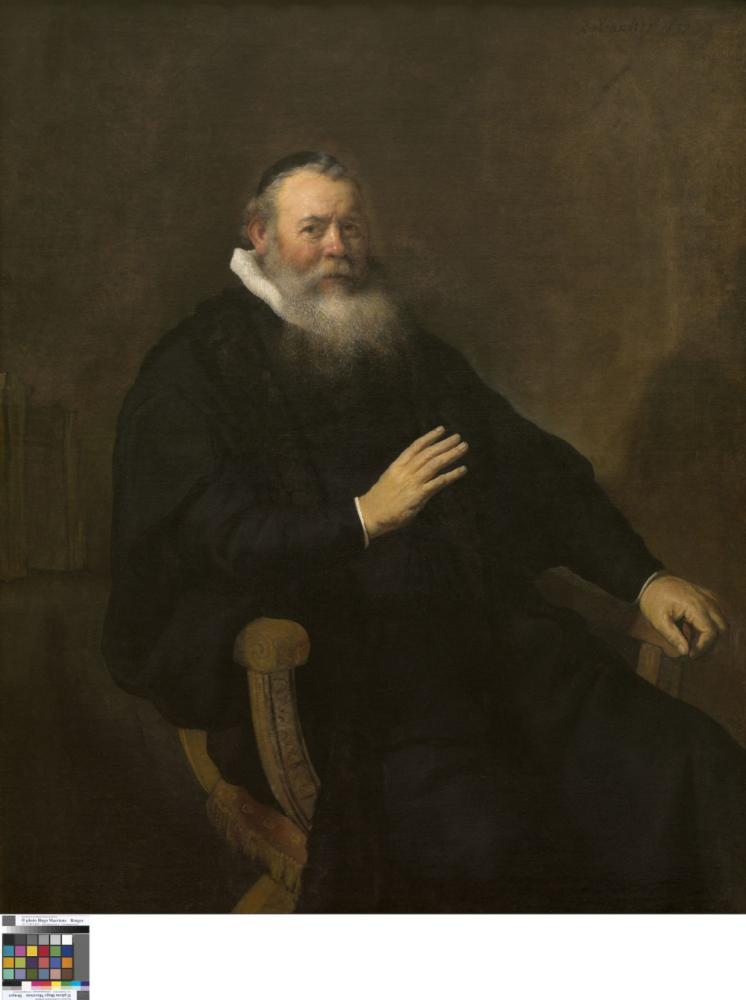 Portret van  Eleazar Swalmius