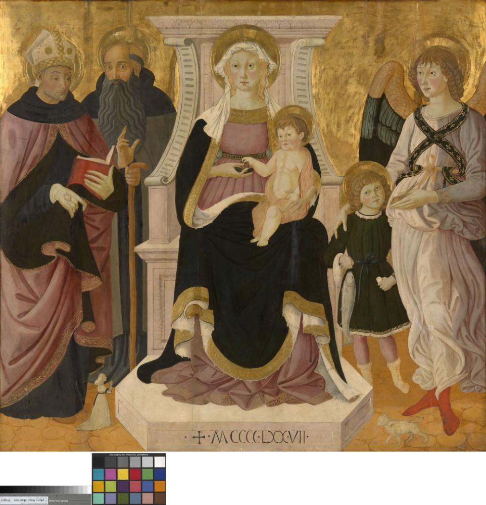 Madonna met heiligen