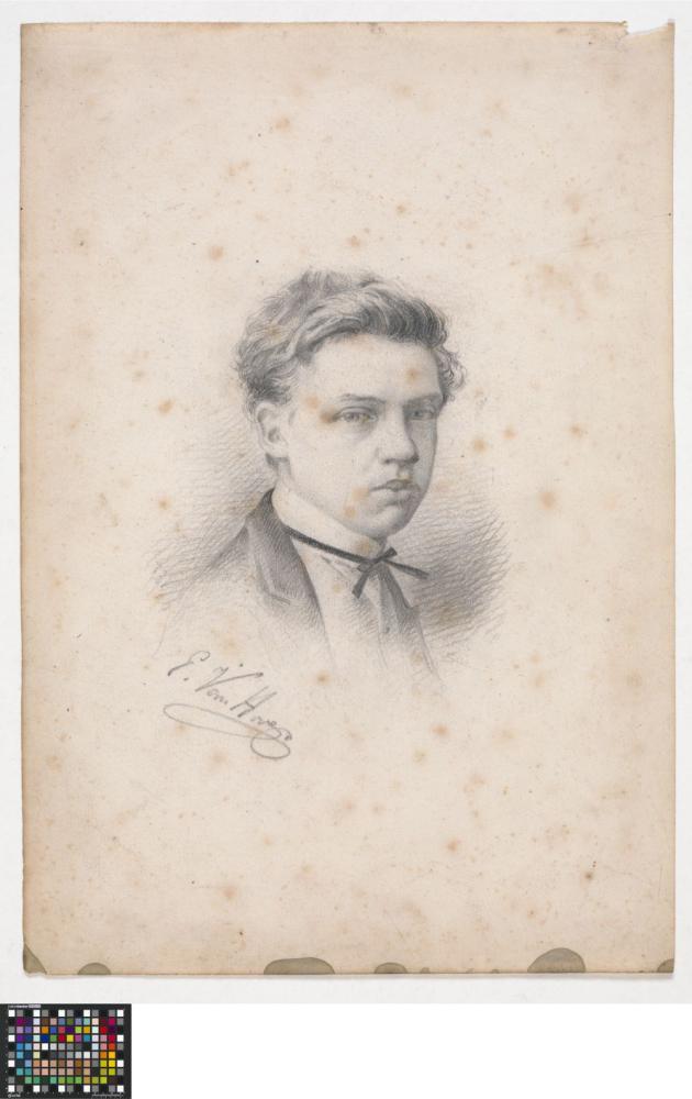 Zelfportret als jonge jongen