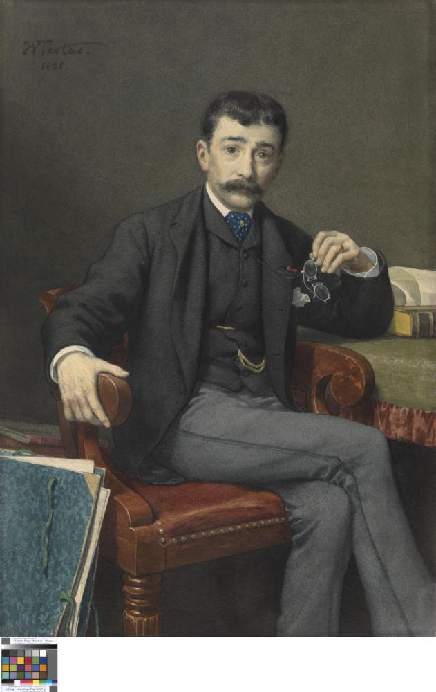 De kunstkenner Henri Hymans
