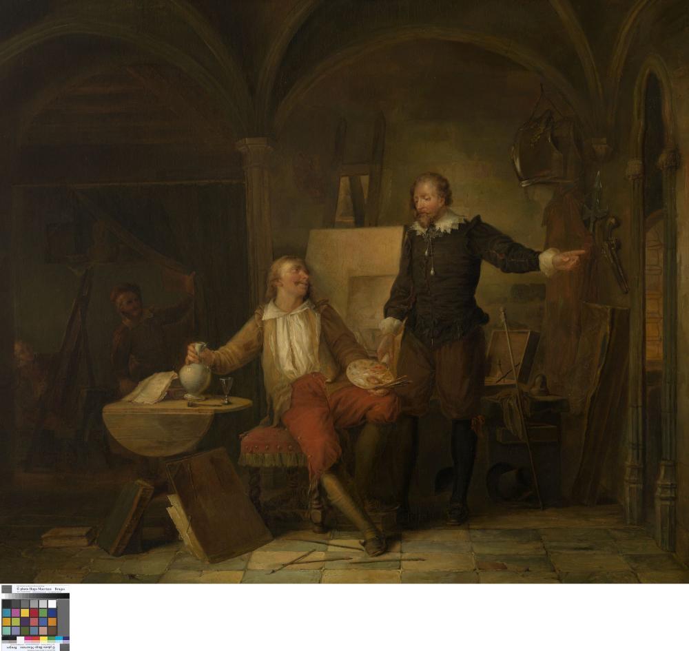 Atelier van de schilder Joos van Craesbeeck