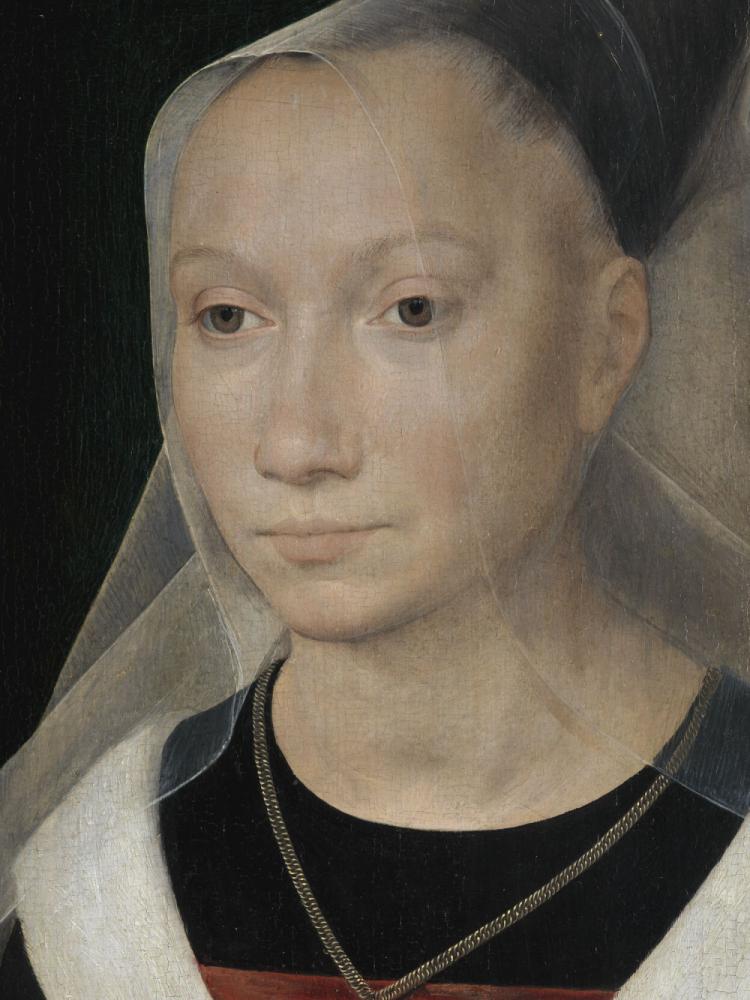Portret van een jonge vrouw Sibylla Sambetha