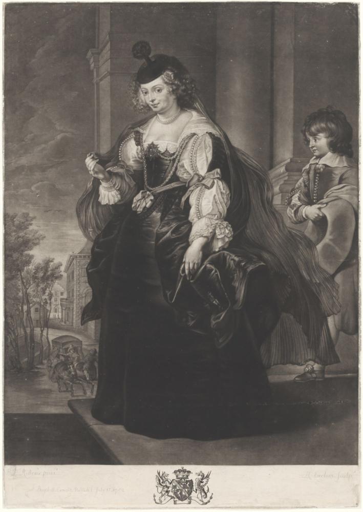 Helena Fourment met Frans Rubens