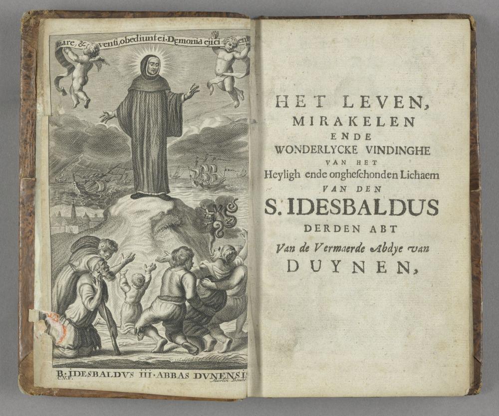 Eerste biografie over Idesbald door Nivardus Van Hove (1687)