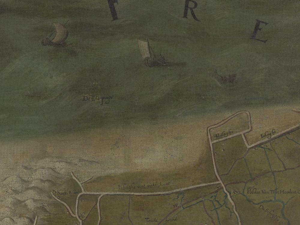 Kaart van het Brugse Vrije