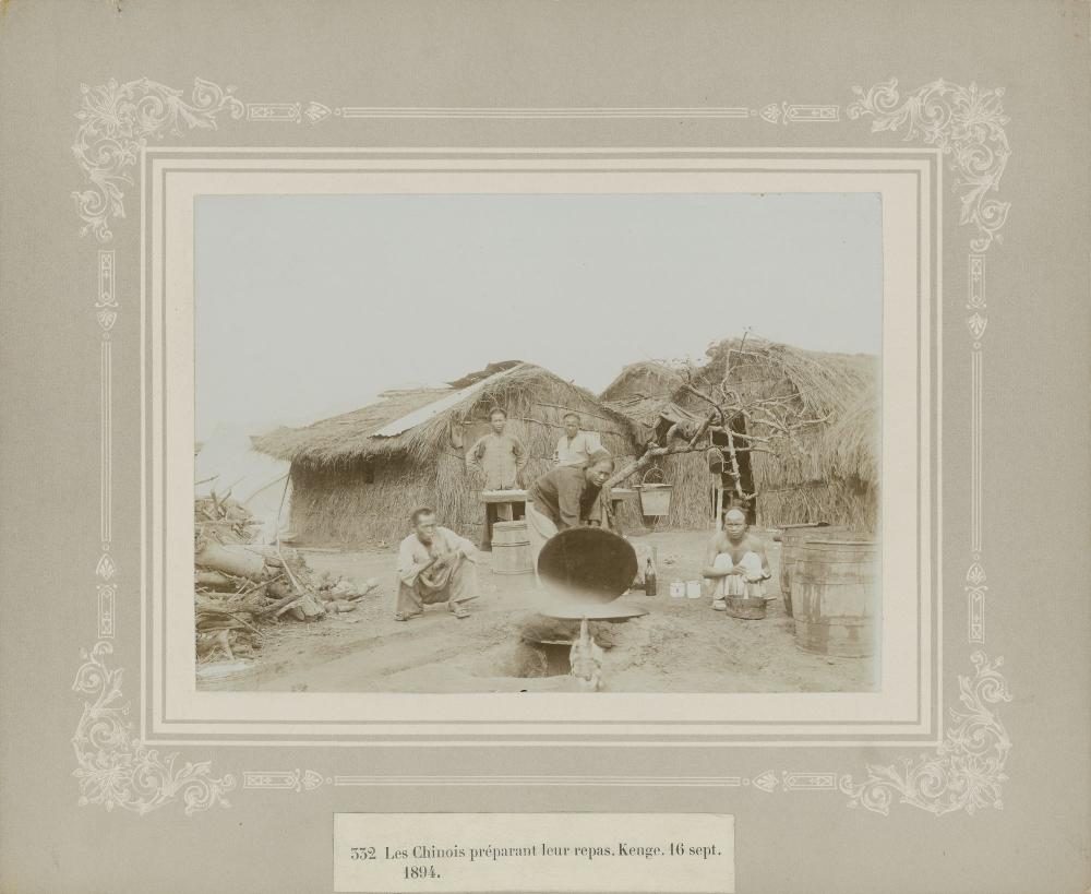 Aanleg spoorweg in Congo