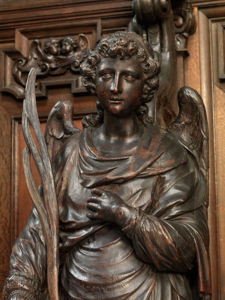 De biechtstoelen van de Sint Pauluskerk Antwerpen