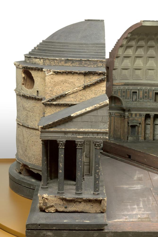 Kurkmaquette Pantheon