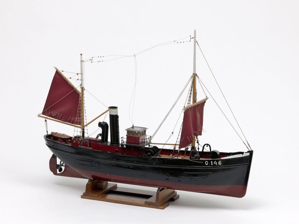 Scheepsmodel stoomvaartuig O 147