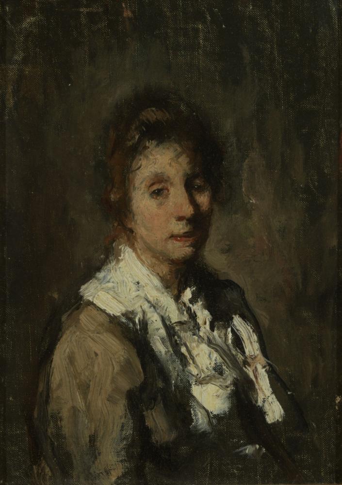 Malvina met witte halsdoek
