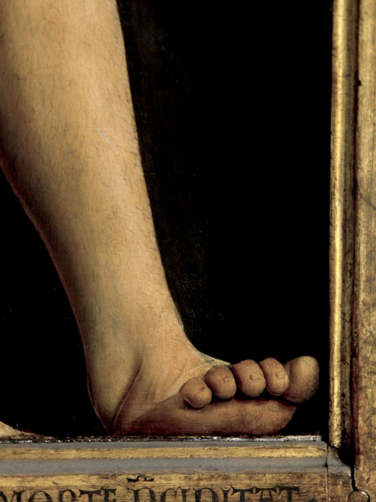 het Lam Gods: detail uit Paneel Adam