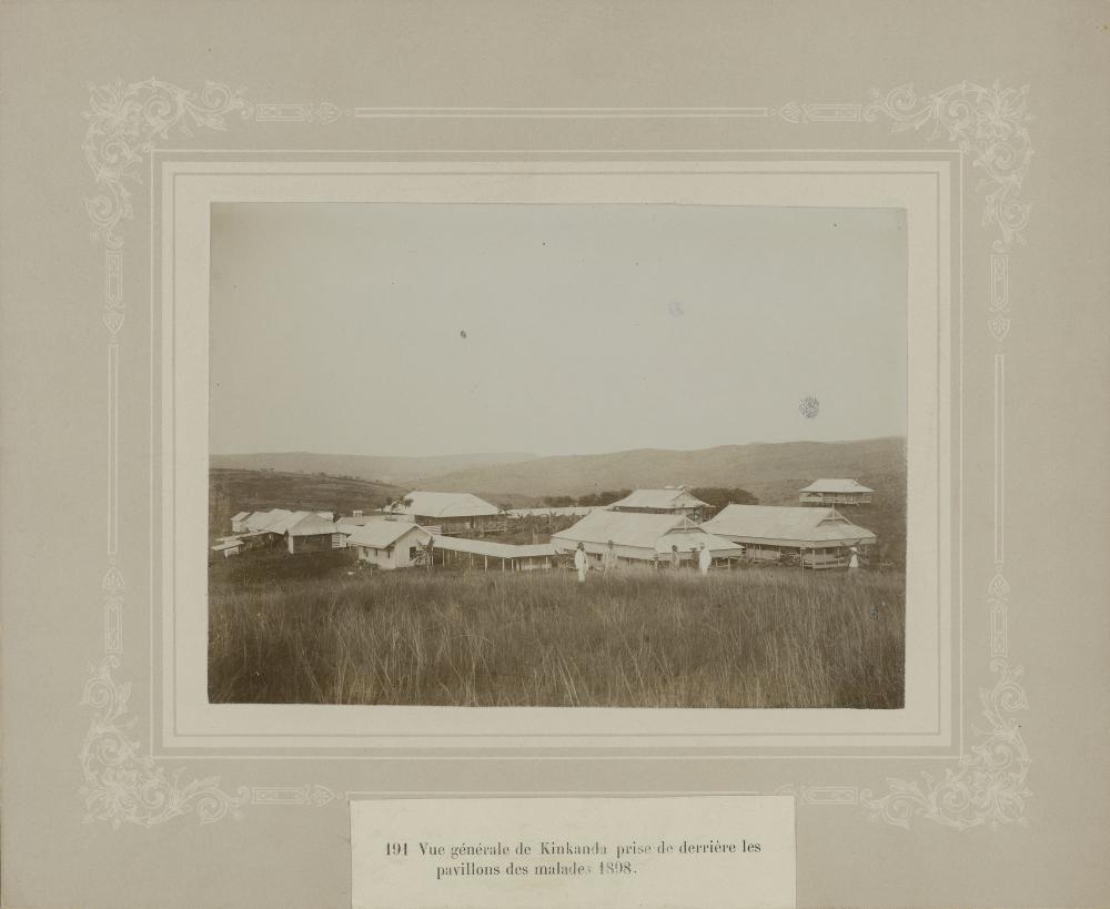 Aanleg spoorweg in Congo